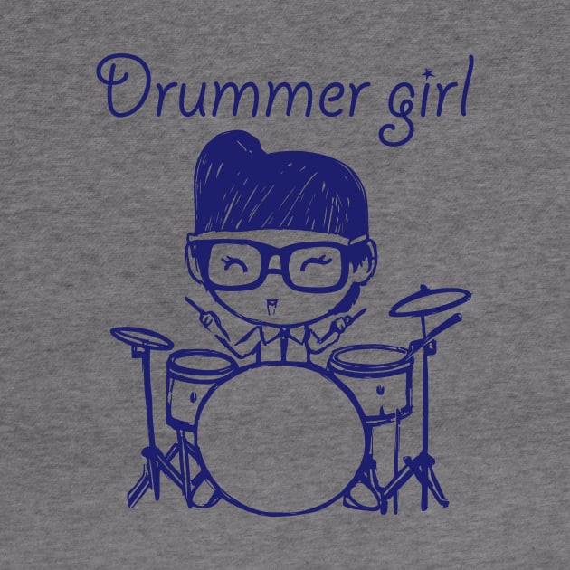 Drummer Girl by Altaria Design